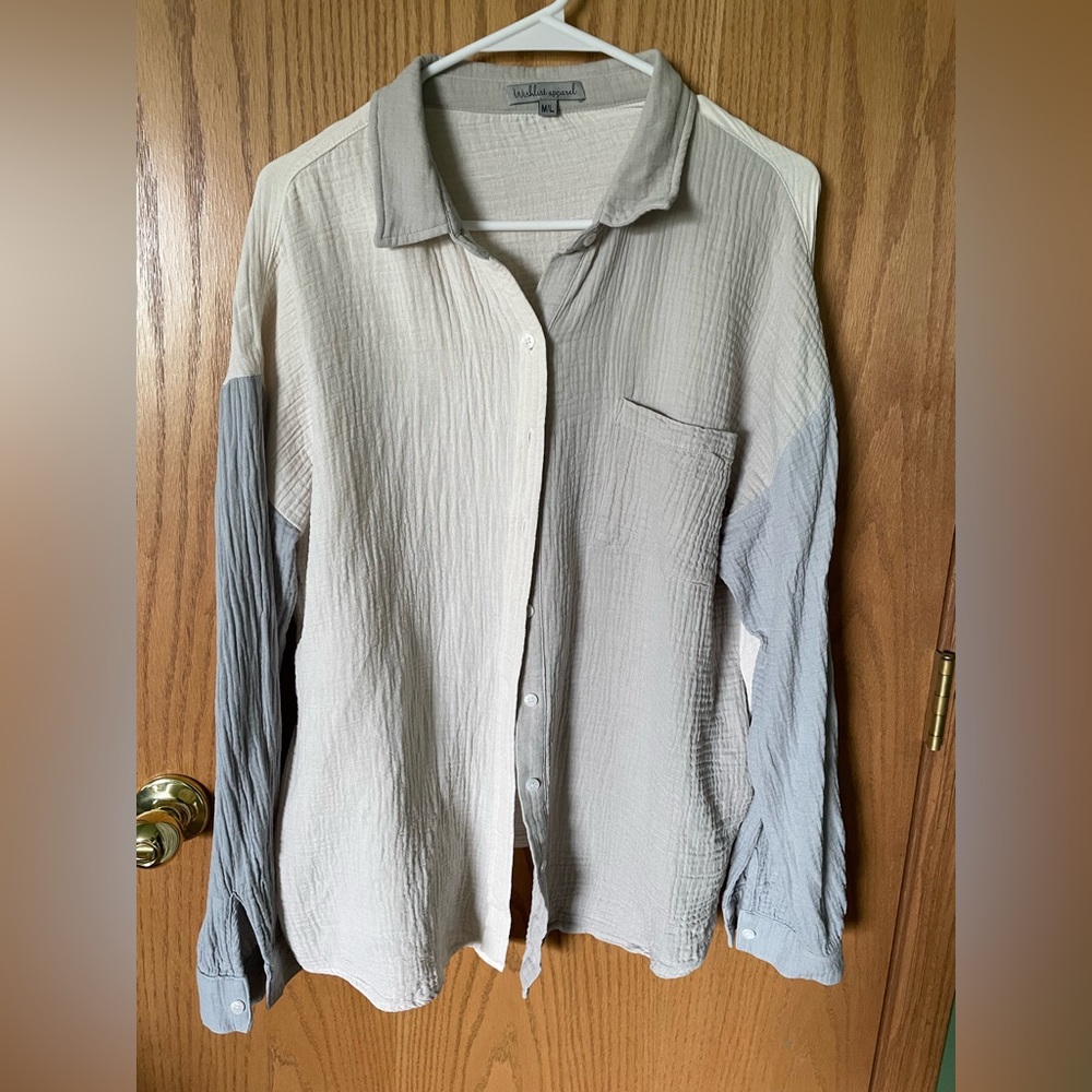 Wishlist Apparel - Button Down Top - Size M/L